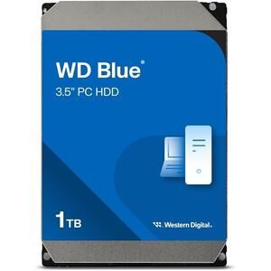 WD Blue 1TB Internal Hard Drive (HDD) 7200 RPM, SATA 6 Gb/s, 64 MB Cache - SATA